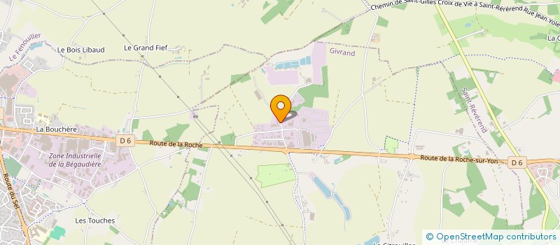 localisation de l'entreprise SEM DES PORTS DU PAYS DE SAINT GILLES CROIX DE VIE  SAINT-GILLES-CROIX-DE-VIE