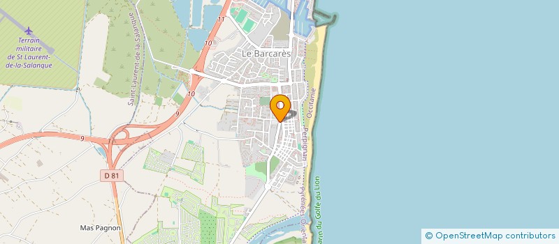 localisation de l'entreprise SEM ETUD AMENAG DU DEPART DES PO à LE BARCARES