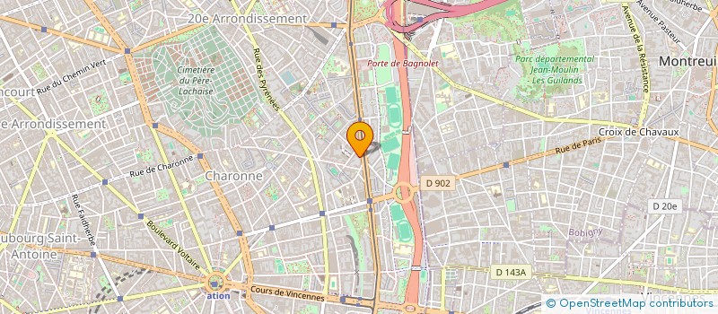 localisation de l'entreprise SEM MUSIC  PARIS