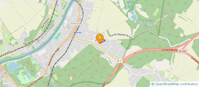 localisation de l'entreprise SEM NOME FC  MERIEL