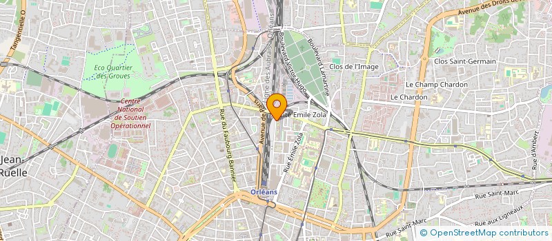 localisation de l'entreprise SEM ORLEANS GARE à ORLEANS