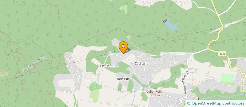 localisation de l'entreprise SEM PASSION  BAGNOLS-EN-FORET