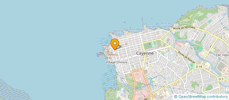 localisation de l'entreprise SEM POUR L'AMENAGEMENT DE CAYENNE à CAYENNE