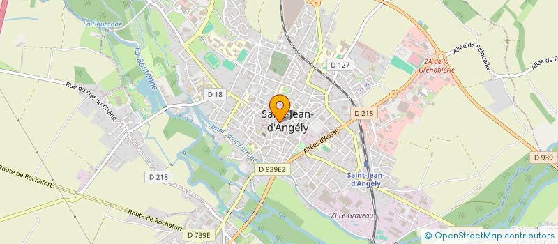 localisation de l'entreprise SEM SERVICES  SAINT-JEAN-D'ANGELY