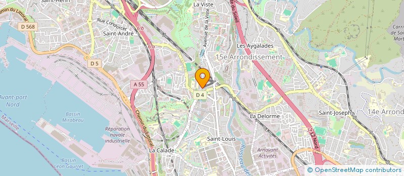 localisation de l'entreprise SEM TRANS à MARSEILLE