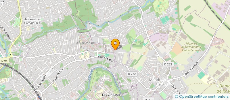 localisation de l'entreprise SEM5  VILLECRESNES