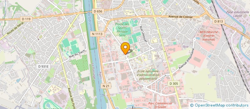 localisation de l'entreprise SEMA 47 à AGEN