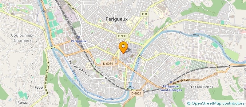 localisation de l'entreprise SEMA à PERIGUEUX