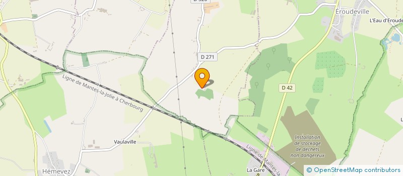 localisation de l'entreprise SEMA  OZEVILLE