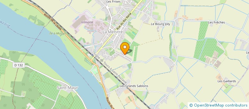 localisation de l'entreprise SEMA  LA MENITRE