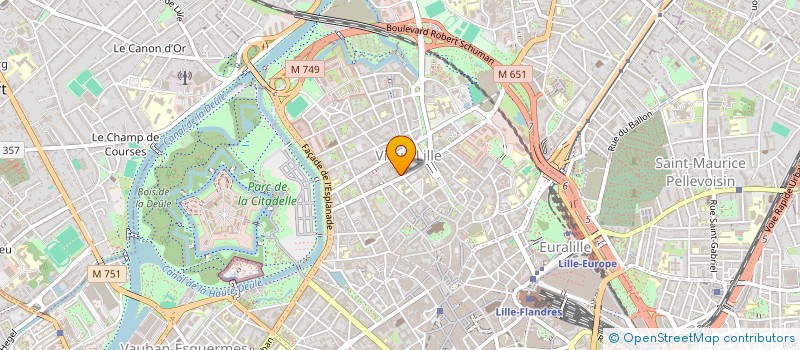 localisation de l'entreprise SEMA à LILLE