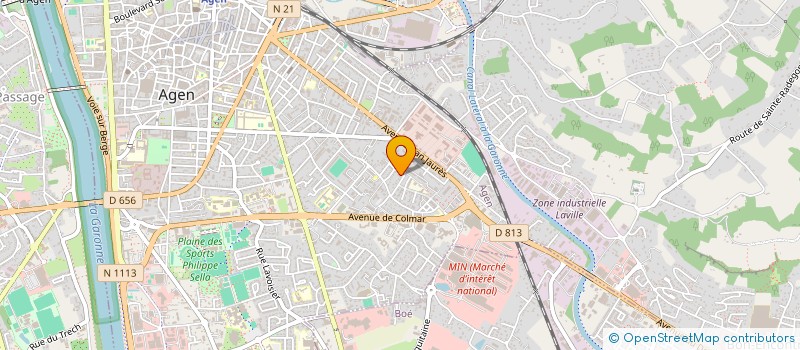 localisation de l'entreprise SEMA CONSTRUCTIONS  AGEN