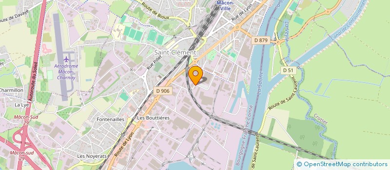 localisation de l'entreprise SEMA DEVELOPPEMENT à MACON