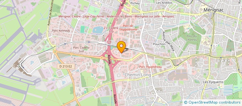 localisation de l'entreprise SEMA FORT  MERIGNAC