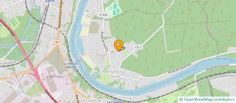 localisation de l'entreprise SEMA INTERNATIONAL  PARIS