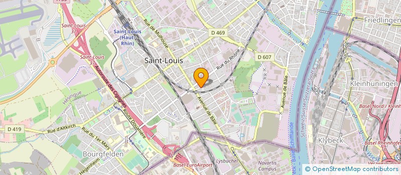 localisation de l'entreprise SEMAAC à SAINT-LOUIS