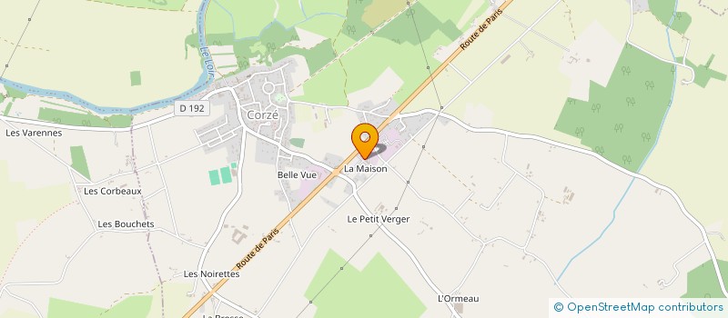 localisation de l'entreprise SEMAC à CORZE