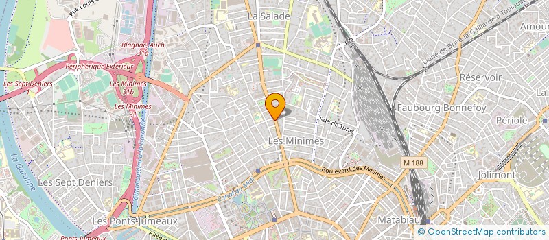 localisation de l'entreprise SEMACLEF à TOULOUSE