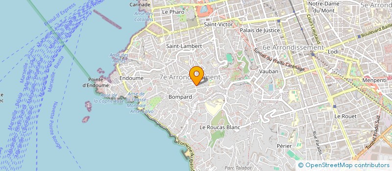 localisation de l'entreprise SEMADO à MARSEILLE