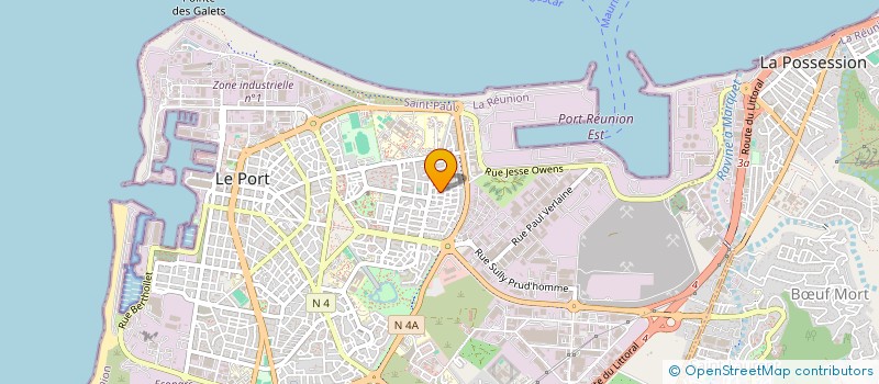 localisation de l'entreprise SEMAF à LE PORT