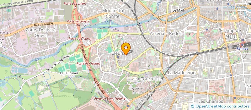 localisation de l'entreprise SEMAFORIS  RENNES