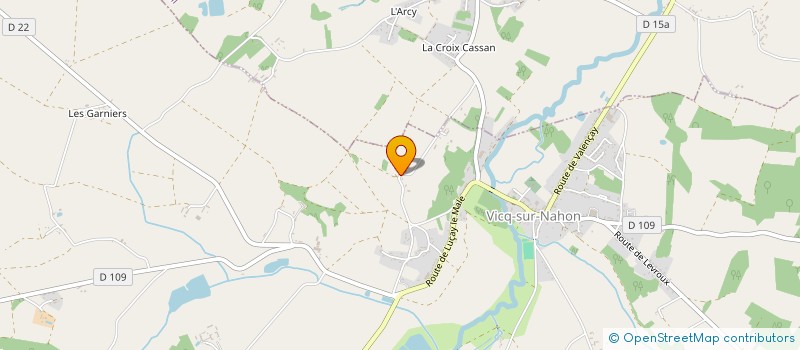 localisation de l'entreprise SEMAFORLABS à VICQ-SUR-NAHON