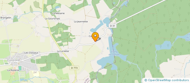 localisation de l'entreprise SEMAINES ARTHURIENNES DE BROCELIANDE à CONCORET