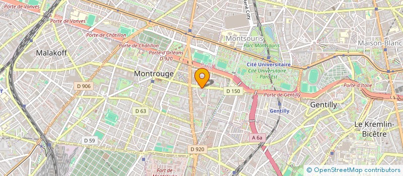 localisation de l'entreprise SEMAINES SOCIALES DE FRANCE  MALAKOFF