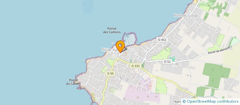 localisation de l'entreprise SEMALIA à PIRIAC-SUR-MER