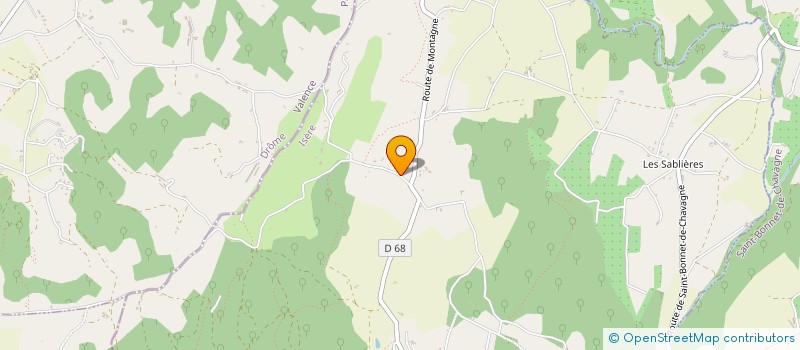 localisation de l'entreprise SEMANAZ PROJETS D'AVENIR ET PATRIMOINE - SEPAP  SAINT-LATTIER