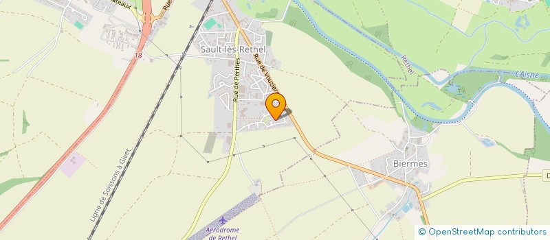 localisation de l'entreprise SEMANI  SAULT-LES-RETHEL