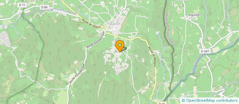 localisation de l'entreprise SEMANOVIE  SAINT-MARCELIN-LES-VAISON