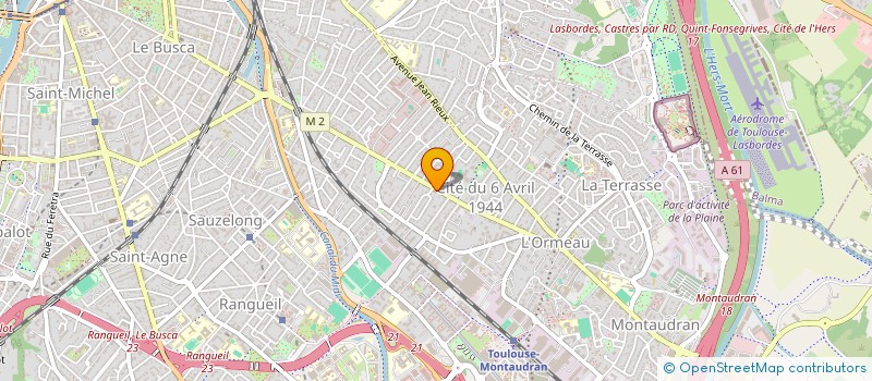 localisation de l'entreprise SEMANTIK PRODUCTIONS à TOULOUSE