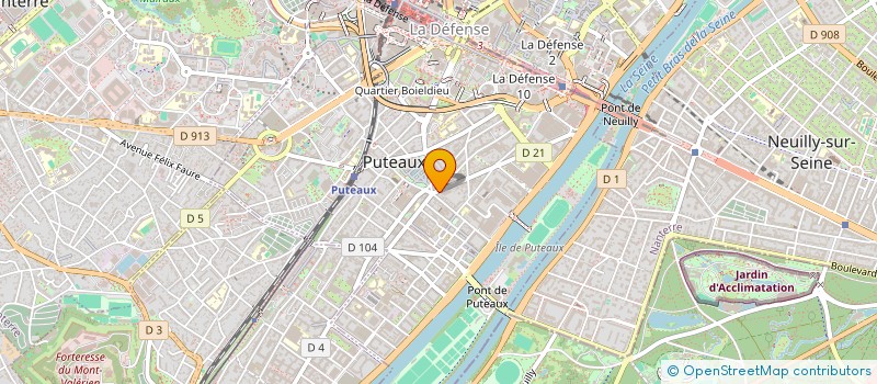 localisation de l'entreprise SEMAPHORE à PUTEAUX