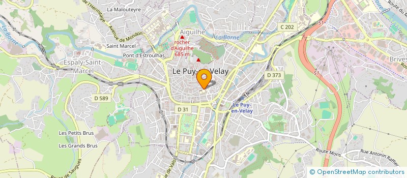 localisation de l'entreprise SEMAPHORE 43  LE PUY-EN-VELAY