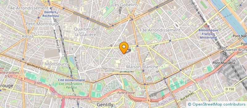 localisation de l'entreprise SEMAPHORE  PARIS