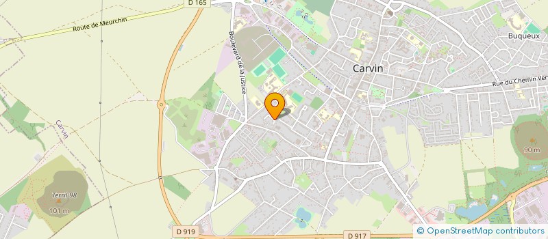 localisation de l'entreprise SEMAPHORE  CARVIN