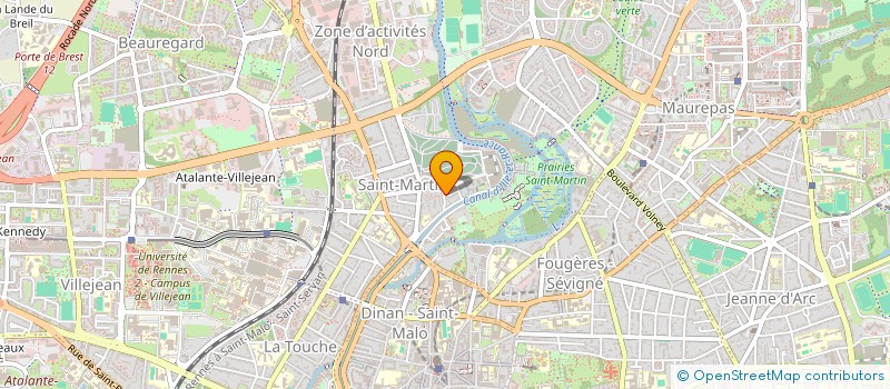 localisation de l'entreprise SEMAPHORE MOBILITES CONSEIL à RENNES