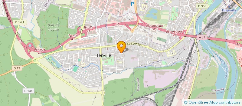 localisation de l'entreprise SEMAPHORE PROD  TERVILLE