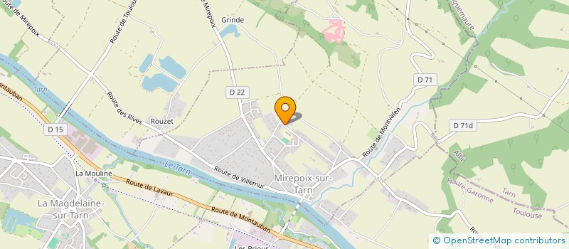 localisation de l'entreprise SEMAPHORE SOLUTIONS  MIREPOIX-SUR-TARN