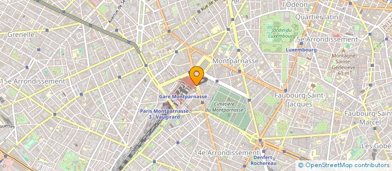 localisation de l'entreprise SEMAPHORS PARIS  PARIS