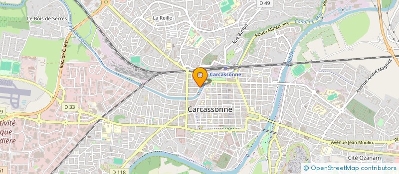 localisation de l'entreprise SEMARD à CARCASSONNE