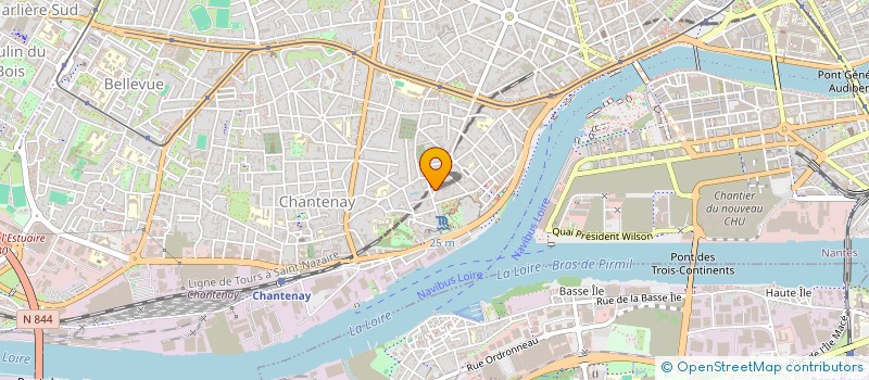 localisation de l'entreprise SEMARD à NANTES