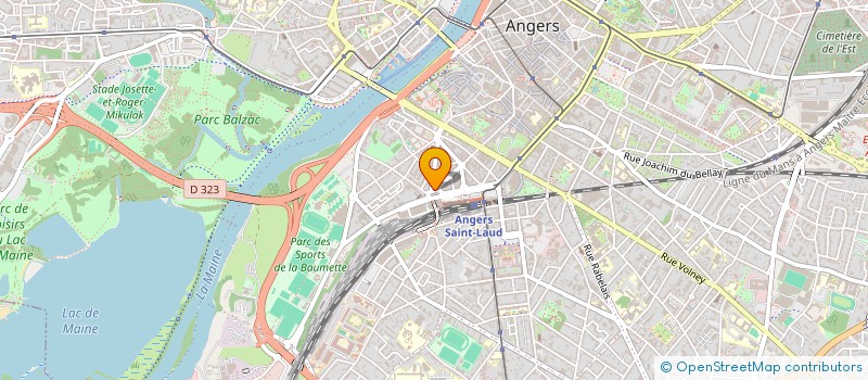 localisation de l'entreprise SEMARD ANGERS à ANGERS