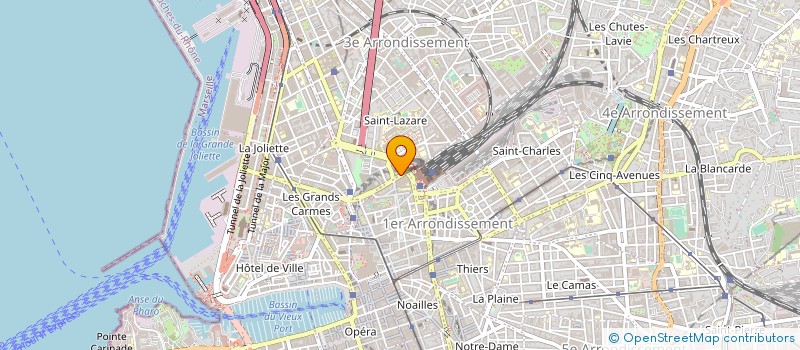 localisation de l'entreprise SEMAREA à MARSEILLE 3