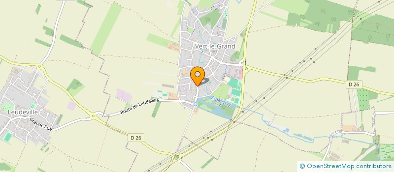 localisation de l'entreprise SEMARIV à VERT-LE-GRAND