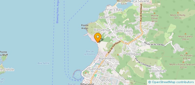 localisation de l'entreprise SEMARKO SPRING 1  SAINT MARTIN