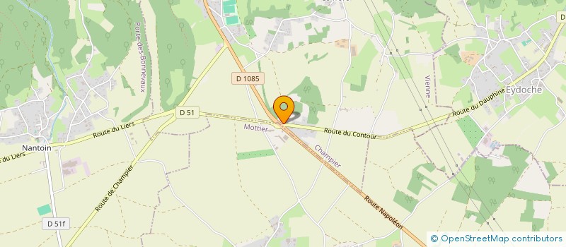 localisation de l'entreprise SEMARO  CHAMPIER