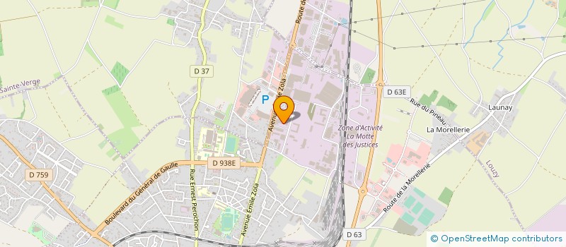 localisation de l'entreprise SEMAT  THOUARS