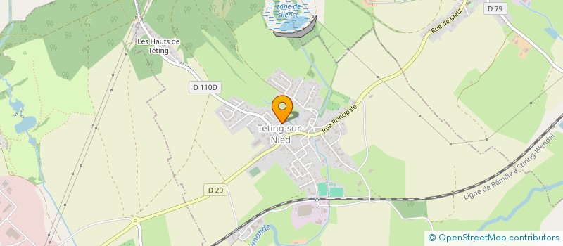 localisation de l'entreprise SEMAT  TETING-SUR-NIED